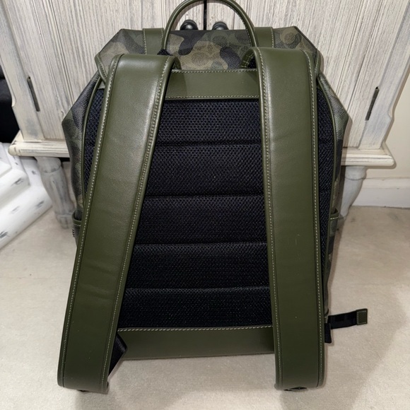 Coach-League Flap Backpack In Signature Camo Print - Picture 4 of 7